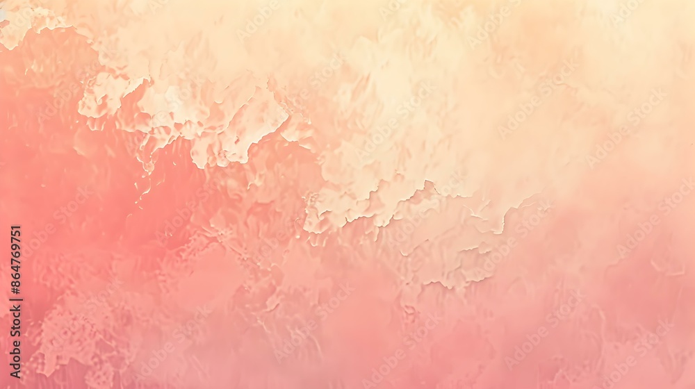 Gradient light old lace to papaya abstract banner Gradient light old lace to papaya abstract banner