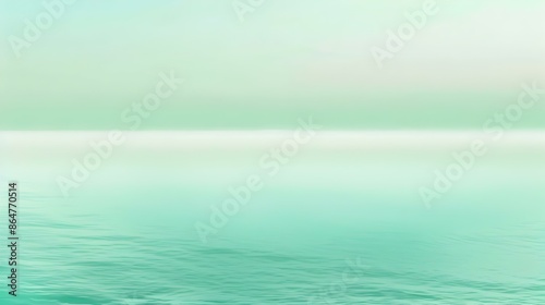 Gradient light sea green to snow abstract banner