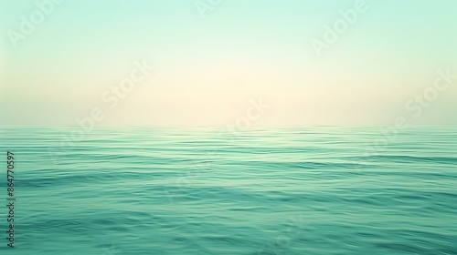 Wallpaper Mural Gradient light sea green to turquoise abstract backdrop Torontodigital.ca