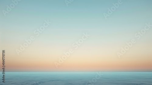 Gradient light sienna to slate blue abstract backdrop