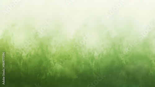 Gradient light snow to spring geen abstract backdrop © Yelena