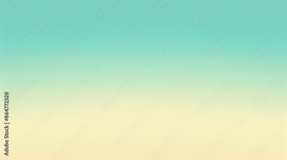 Gradient light aquamarine to bisque abstract backdrop