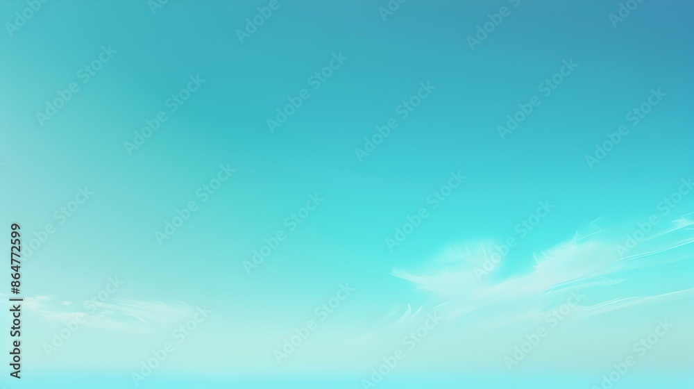 Gradient light aquamarine to deep sky abstract banner Gradient light aquamarine to deep sky abstract banner