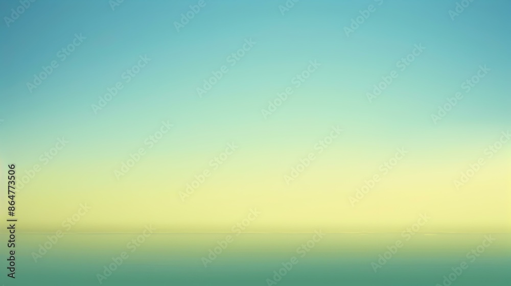 Fototapeta premium Gradient light olive to blue abstract effect