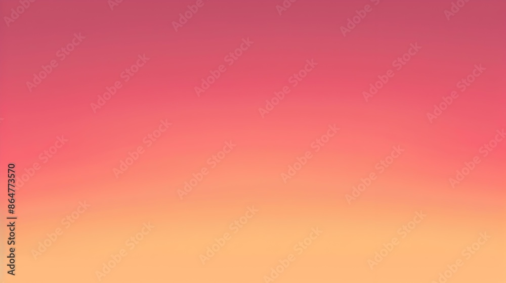 Naklejka premium Gradient light orange to deep pink abstract effect