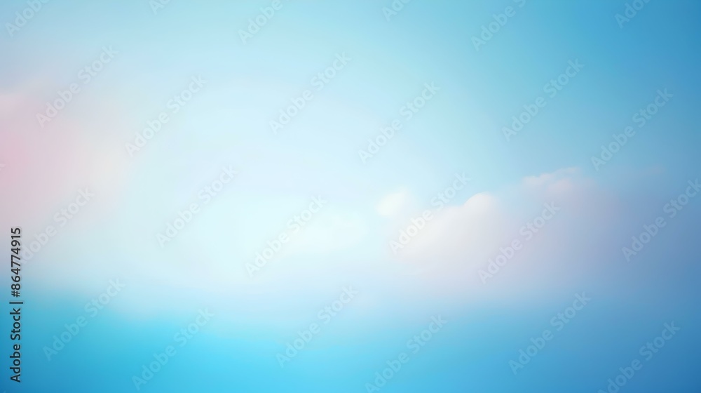 Obraz premium Gradient light gainsboro to light blue abstract effect