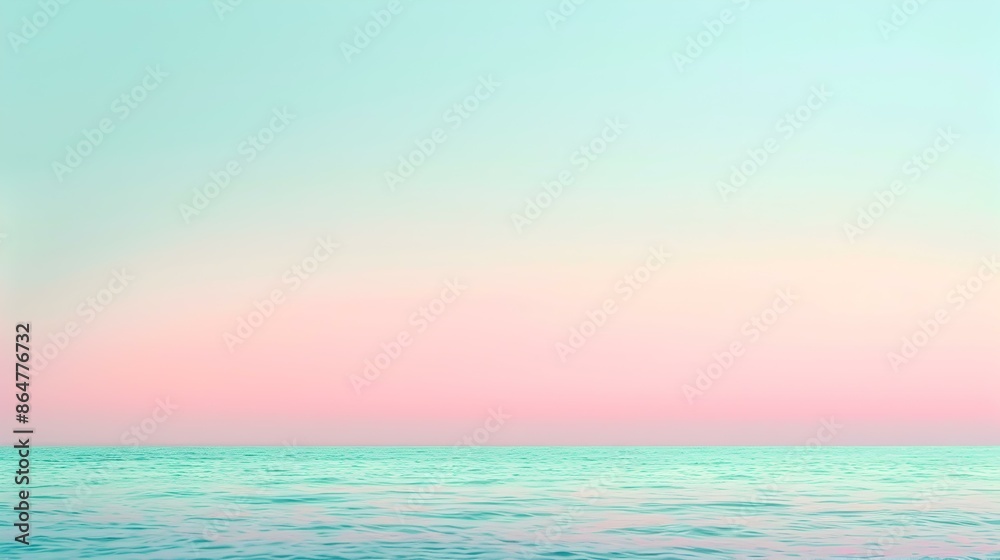 Fototapeta premium sunset over the sea
