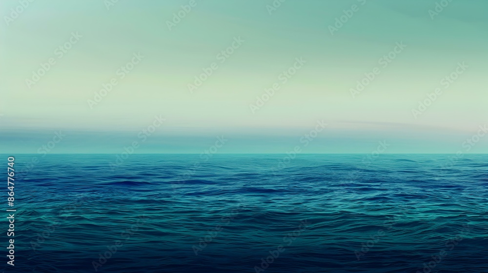 Obraz premium blue sky and sea