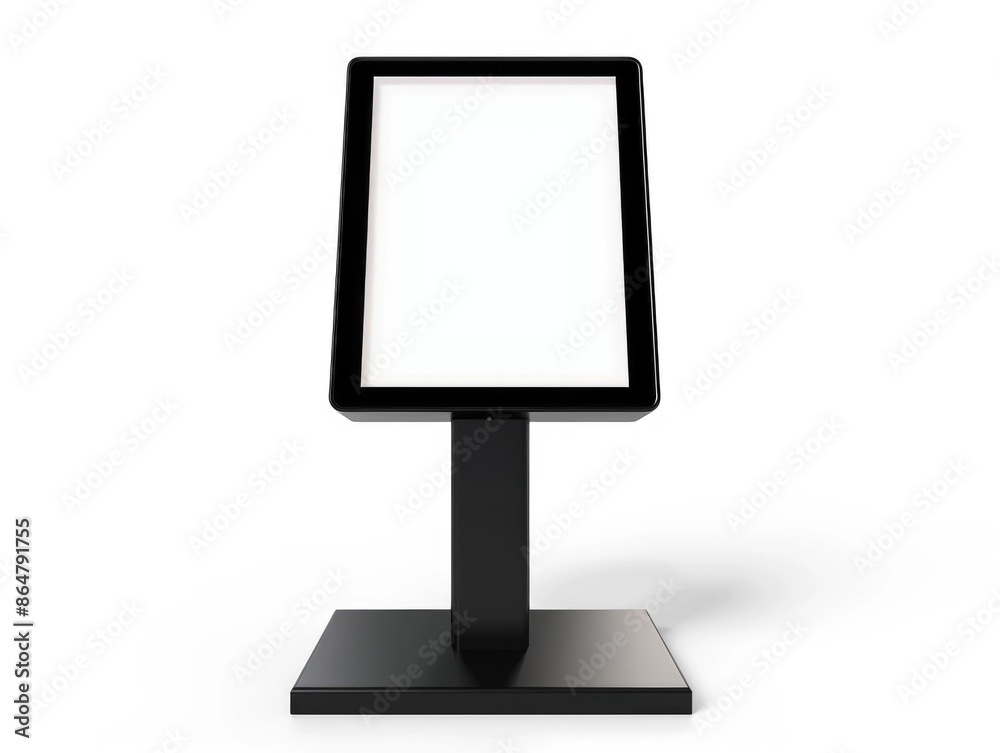 A black and white sign with a white background. The sign is empty and has no writing on it A black and white sign with a white background. The sign is empty and has no writing on it
