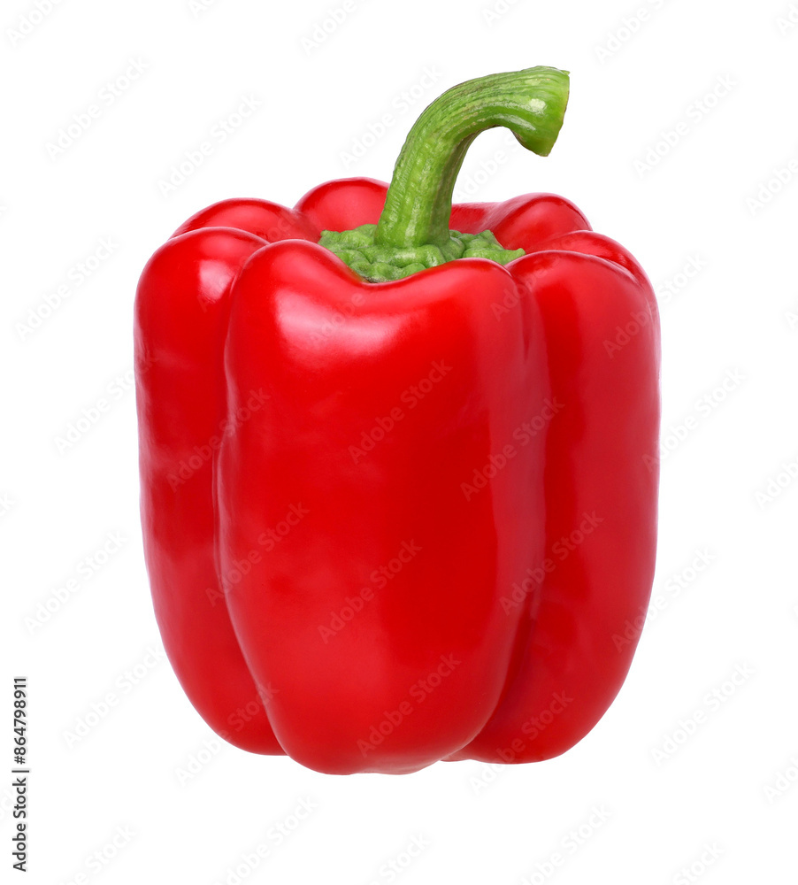 red sweet bell pepper isolated, transparent PNG, PNG format red sweet bell pepper isolated, transparent PNG, PNG format