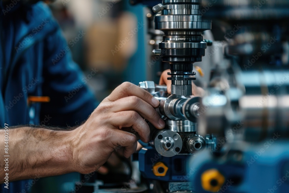54. Close-up of a production manager's hands adjusting machinery, high quality photo, photorealistic, professional action, studio lighting 54. Close-up of a production manager's hands adjusting machinery, high quality photo, photorealistic, professional action, studio lighting