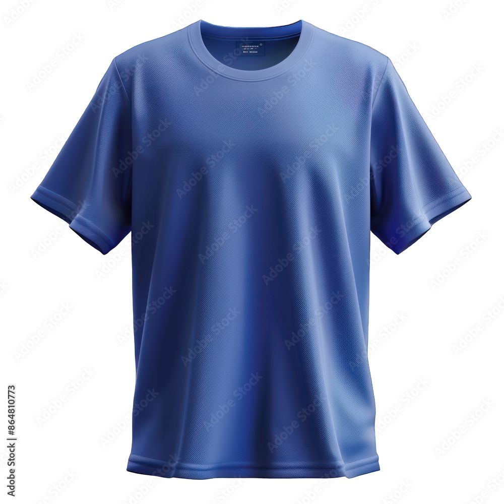 blue t shirt 3d isolated on White Background blue t shirt 3d isolated on White Background