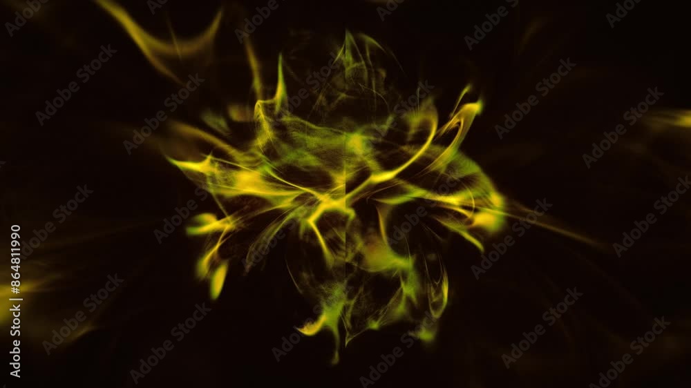 Abstract Fractal Energy Animation Loop Abstract Fractal Energy Animation Loop