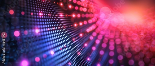 Wallpaper Mural Abstract background with glowing lights in pink, blue and red. Torontodigital.ca