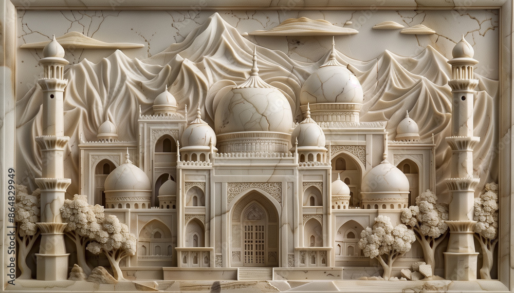 Fototapeta premium Marble Architectural Art