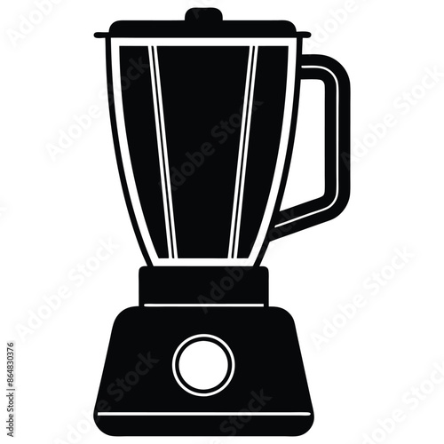 blender vector silhouette illustration