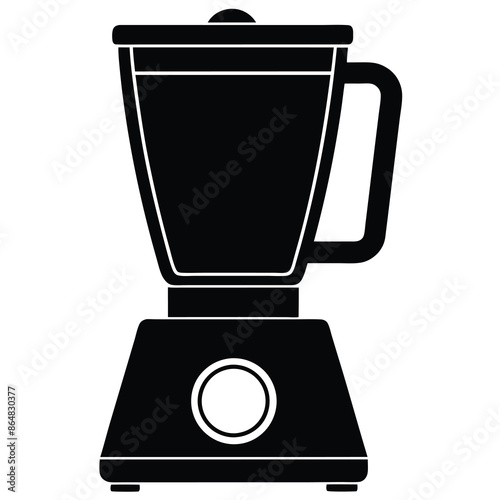 blender vector silhouette illustration
