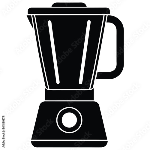 blender vector silhouette illustration