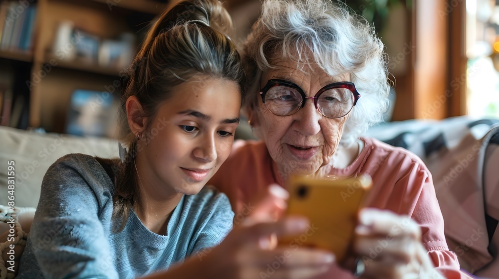 Teenager Guiding Elderly Relative with Smartphone Usage Bridging Tech Knowledge Across Teenager Guiding Elderly Relative with Smartphone Usage Bridging Tech Knowledge Across