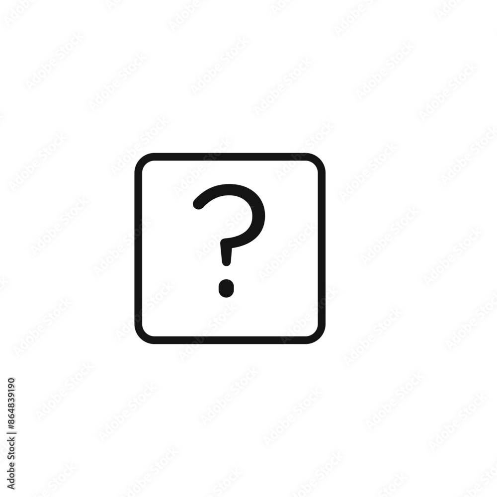 Inquiry Question Icon for Customer Support and Help Centers Inquiry Question Icon for Customer Support and Help Centers