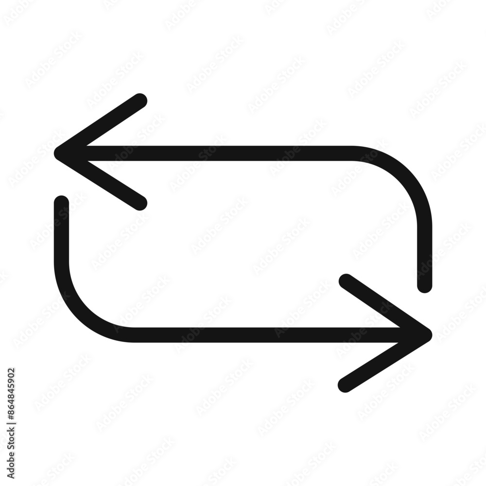 Rotating Arrows Icon for Data Synchronization and Software Updates Rotating Arrows Icon for Data Synchronization and Software Updates