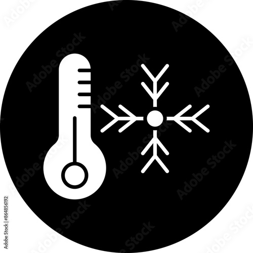 Hypothermia Icon Style