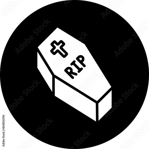 People Coffin Icon Style