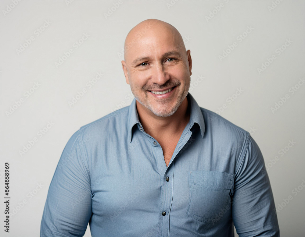 Studio Portrait of Handsome Senior Man Studio Portrait of Handsome Senior Man