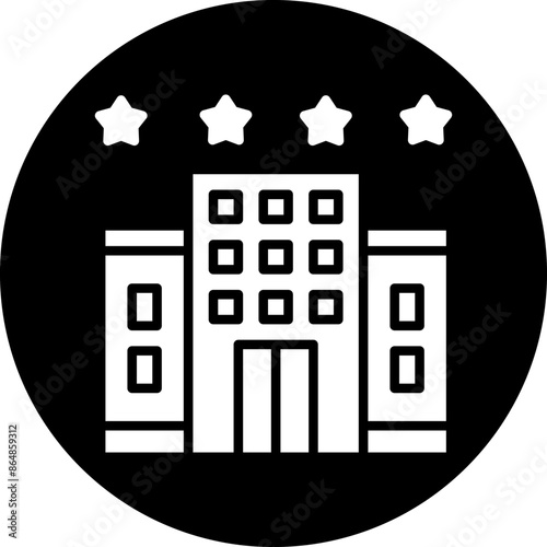 4 Star Hotel Icon Style