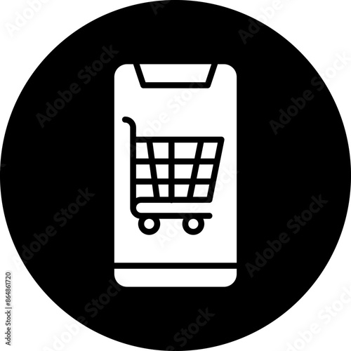 Online Shopping Icon Style