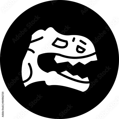 Dinosaur Icon Style