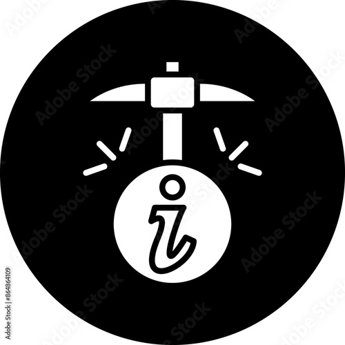 Information Mining Icon Style