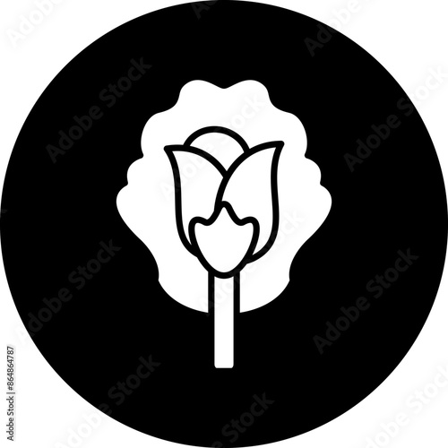 Pea Flower Icon Style