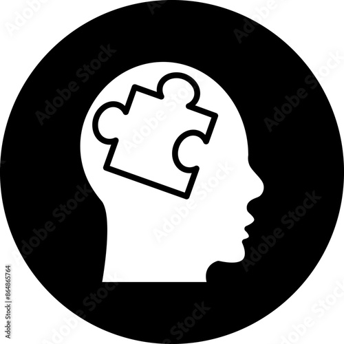Mental Disorder Icon Style