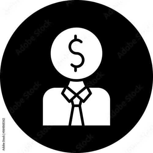 Junior Sales Rep Icon Style