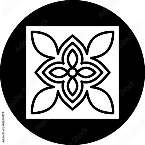 Floor Tiles Icon Style