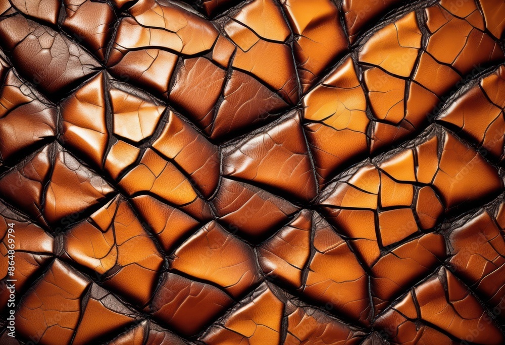 detailed macro shot cracked leather textured background brown tones, surface, rough, weathered, worn, patterned, aged, distressed, rustic, vintage, natural, earthy, close detailed macro shot cracked leather textured background brown tones, surface, rough, weathered, worn, patterned, aged, distressed, rustic, vintage, natural, earthy, close