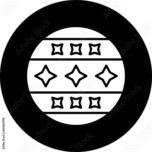 Circus Ball Icon Style