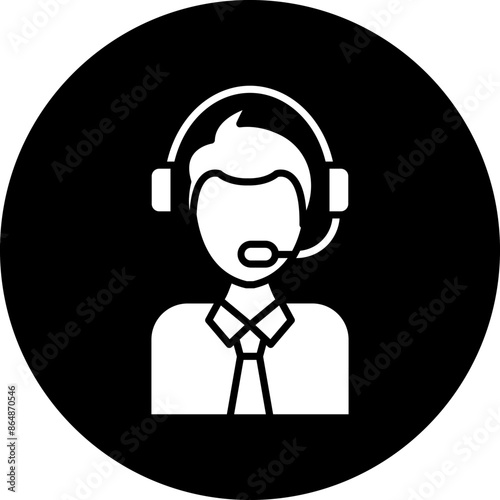 Customer Service Icon Style