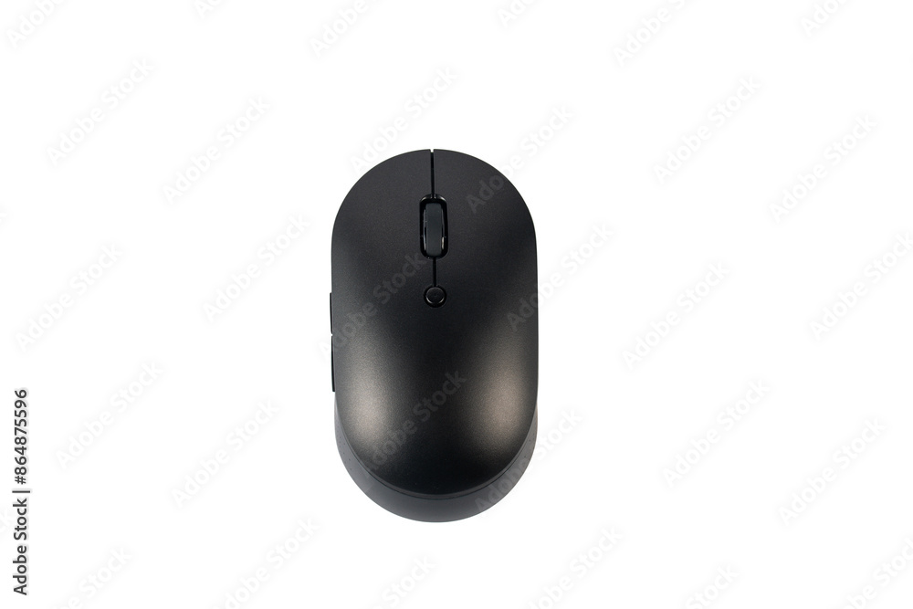 Computer mouse wireless on transparent background. Computer mouse wireless on transparent background.