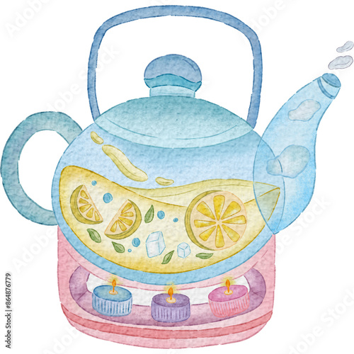 teapot and cup photo