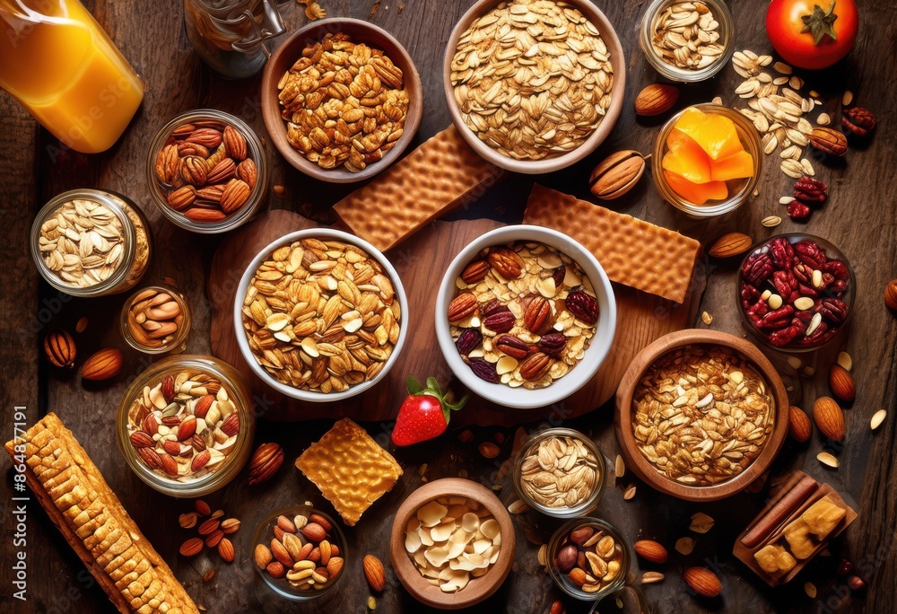 crunchy granola bars arranged parchment paper, snack, oats, nuts, seeds, dried, fruit, honey, baking, recipe, healthy, delicious, breakfast, energy, food crunchy granola bars arranged parchment paper, snack, oats, nuts, seeds, dried, fruit, honey, baking, recipe, healthy, delicious, breakfast, energy, food
