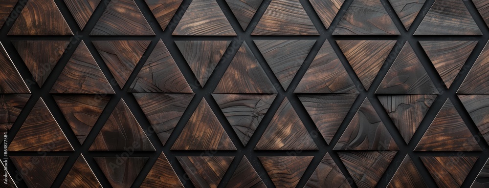 abstract geometric wood pattern background