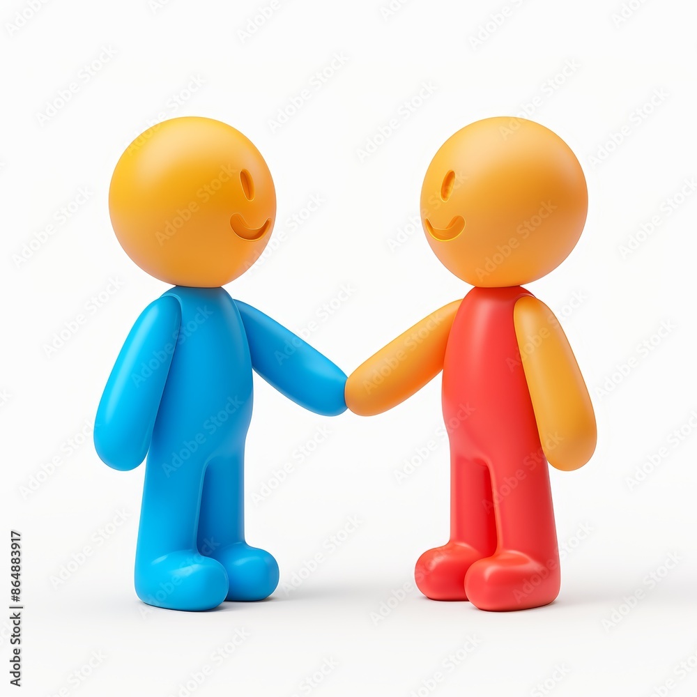 A 3D icon representing coworker connection and camaraderie, featuring figures interacting in a friendly and supportive manner. A 3D icon representing coworker connection and camaraderie, featuring figures interacting in a friendly and supportive manner.
