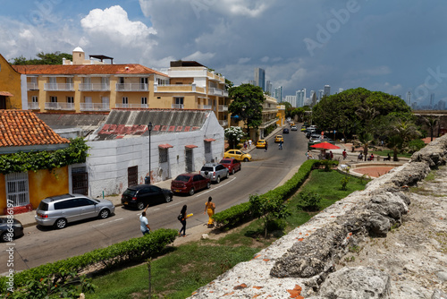 Cartagena de Indias, historyczne miasto w Kolumbii na wybrzeżu Morza Karaibskiego photo