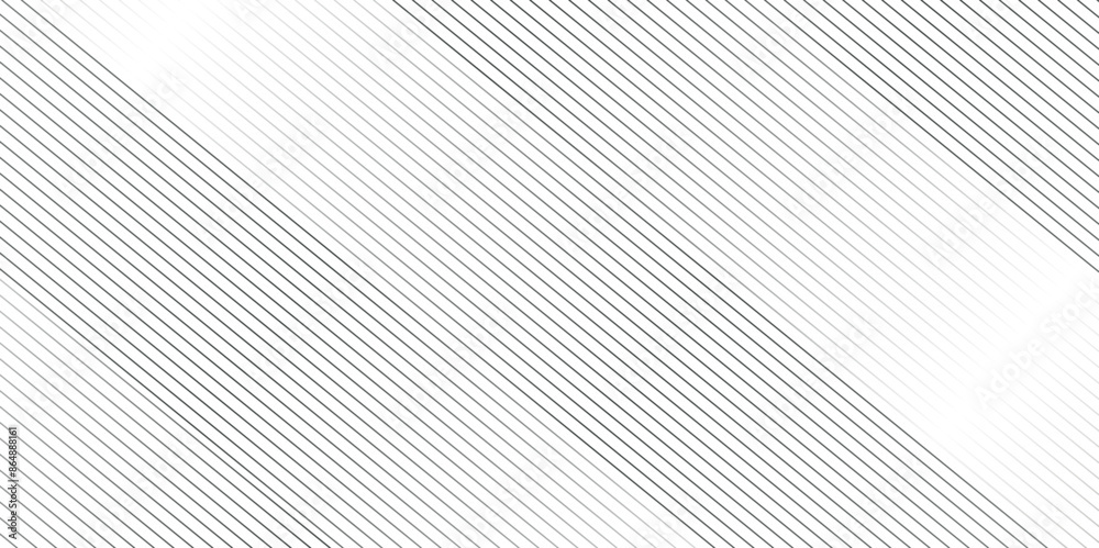 Vector gradient gray line pattern Transparent monochrome striped texture, minimal background. Abstract background wave line elegant white striped diagonal line technology concept web texture.