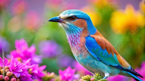 European Roller, The Azure Adventurer bird photo