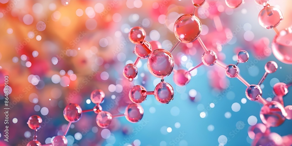 Exploring Biomolecules in 3D for Scientific Research and Analysis. Concept Molecular Dynamics, Biomolecular Structures, Protein Interactions, Drug Design, Molecular Modeling Exploring Biomolecules in 3D for Scientific Research and Analysis. Concept Molecular Dynamics, Biomolecular Structures, Protein Interactions, Drug Design, Molecular Modeling