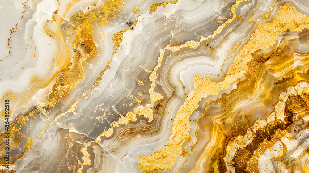 White abstract gold marble background. White abstract gold marble background.