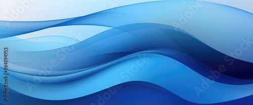 Abstract blue gradient background